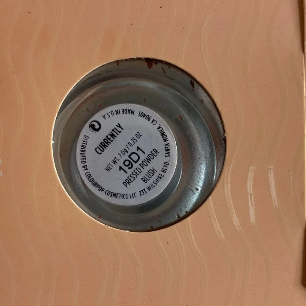 ColourPop Currently Pressed Powder Cheek Blush 0.25oz